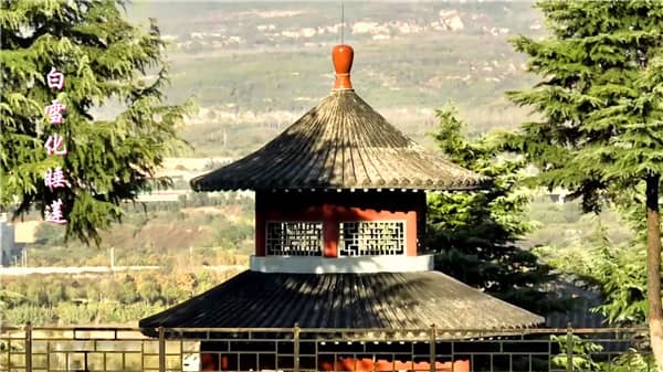 西安霸陵墓園新區中元節,緬懷故人